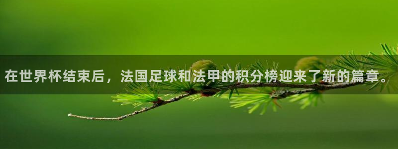 世界杯欧洲区世预赛赛程：在世界杯结束后，法国足球和法甲的积分榜迎来了新的篇章。