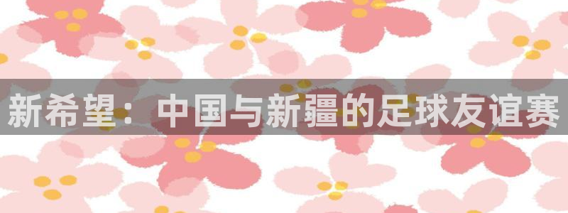 2026年世界杯时间表：新希望：中国与新疆的足球友谊赛